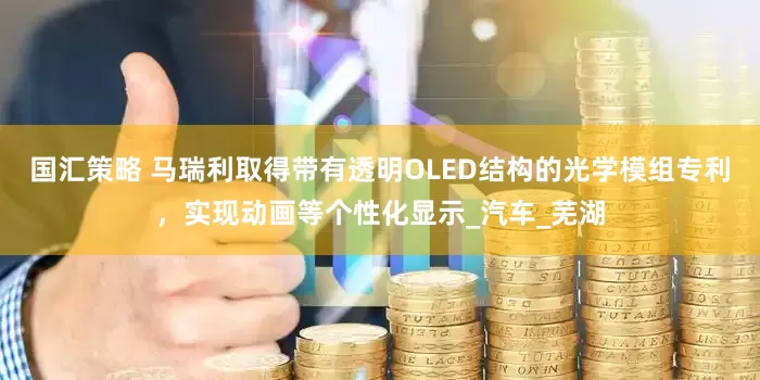 国汇策略 马瑞利取得带有透明OLED结构的光学模组专利，实现动画等个性化显示_汽车_芜湖